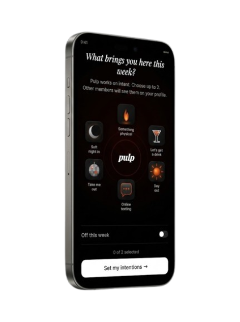 Pulp intentions screen